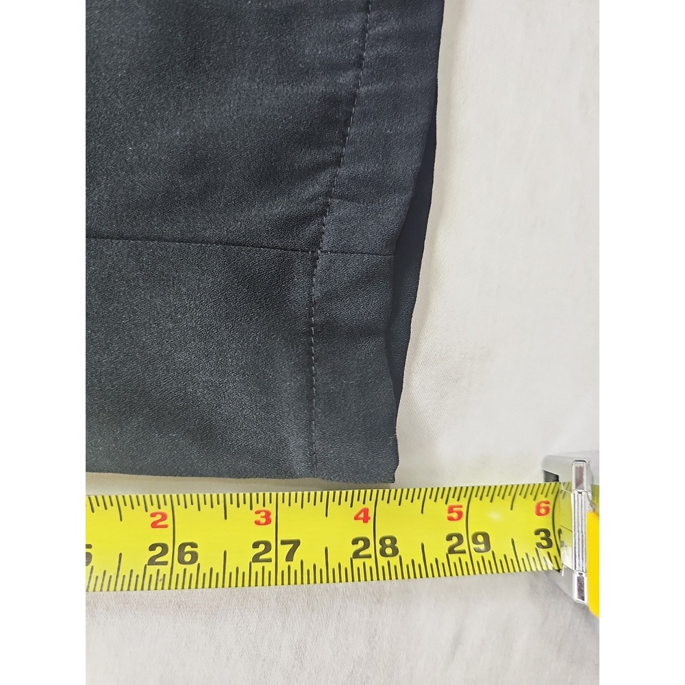 A New Day Women's Size XL Black High Rise PaperBag Pants Tie Waist - Picture 8 of 10